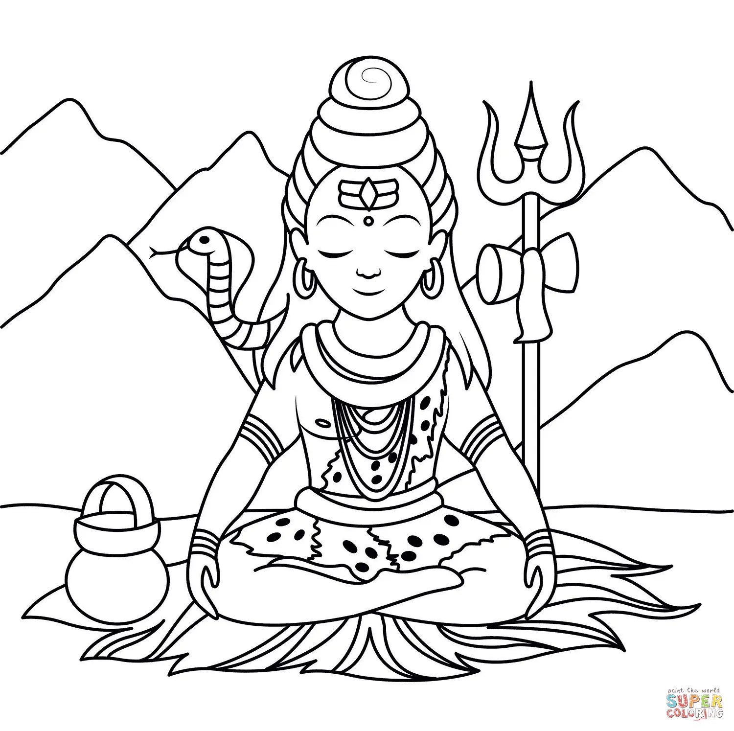 India coloring pages 22