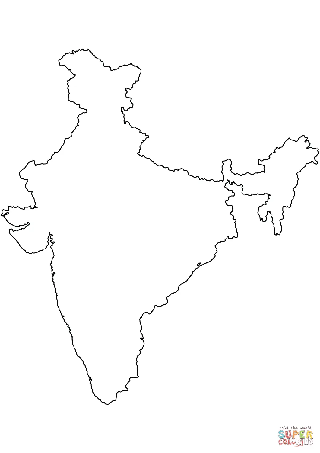 India coloring pages 58