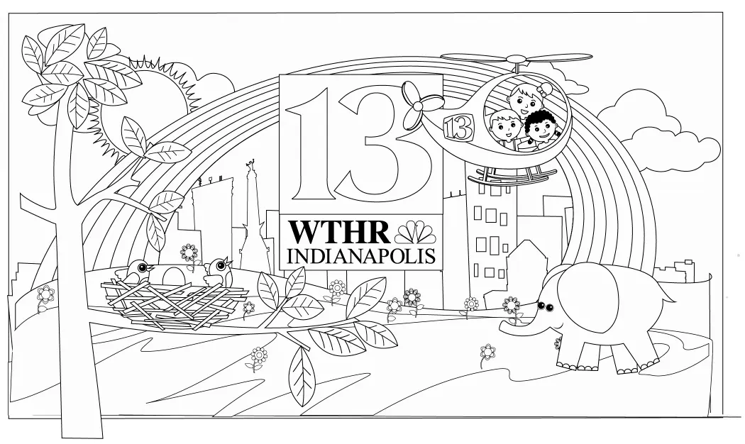 Indianapolis Colts Para Colorir 16