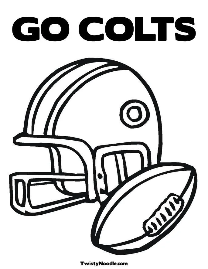 Indianapolis Colts Ausmalbilder