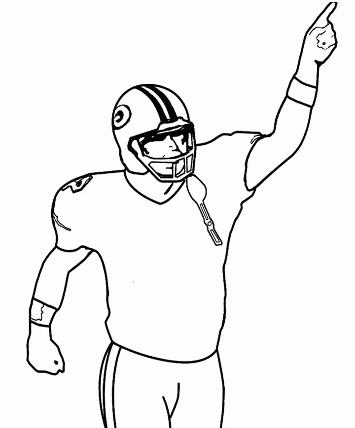 Indianapolis Colts Para Colorir 3