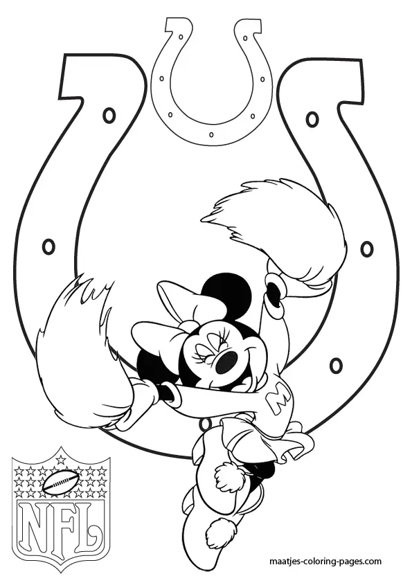 Indianapolis Colts Para Colorir 8