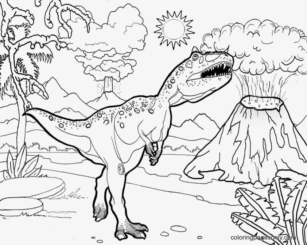 Indominus Coloring Pages 9