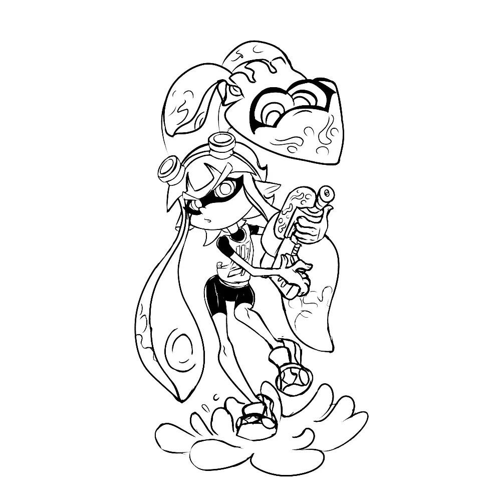 Inkling Ausmalbilder 21