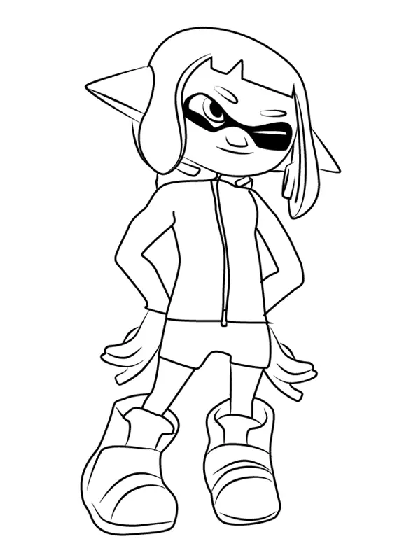 Inkling Ausmalbilder 22