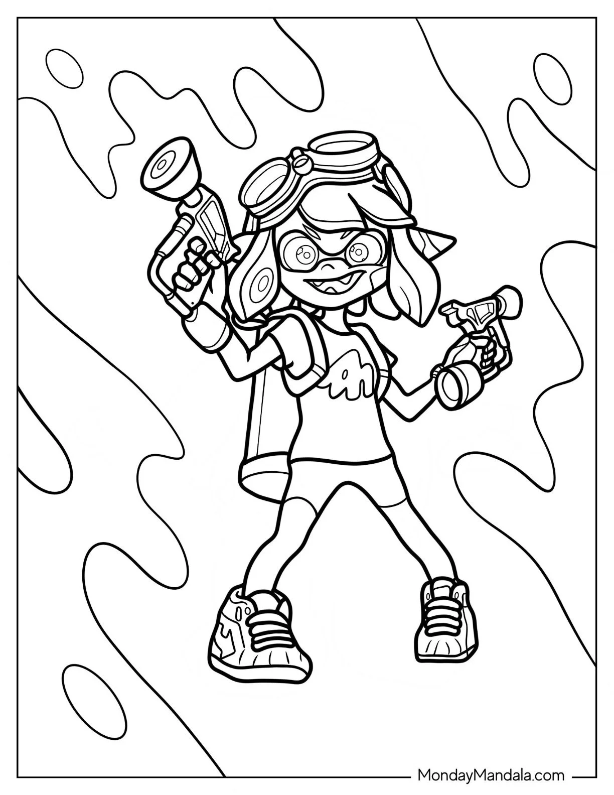 Inkling Ausmalbilder 7
