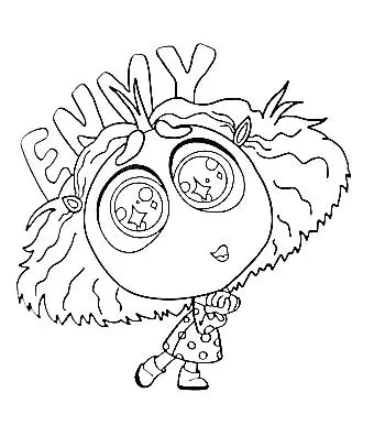 Inside Out 2 coloring pages 30