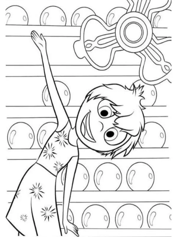 Inside Out 2 coloring pages 47