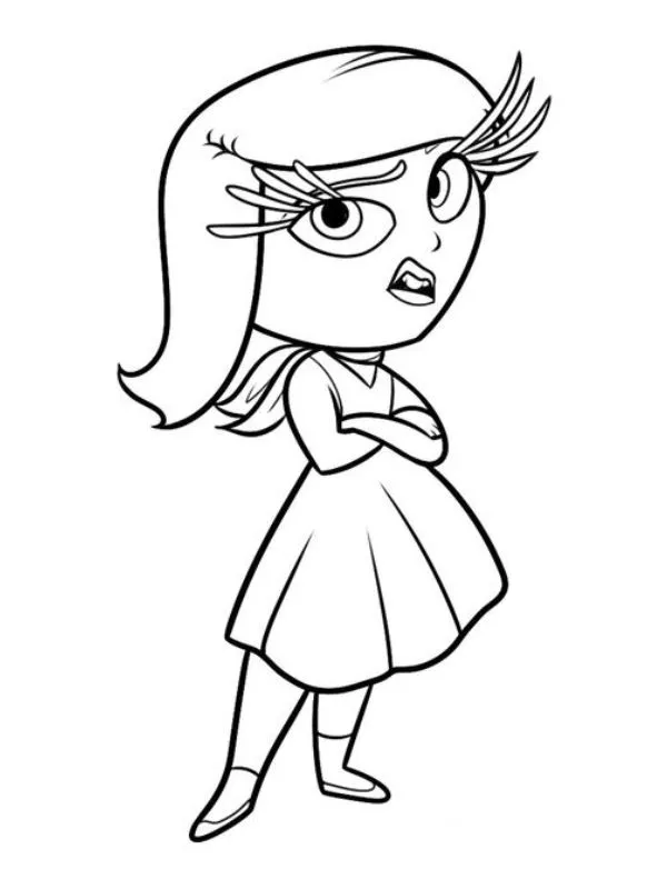 Inside Out 2 coloring pages 55