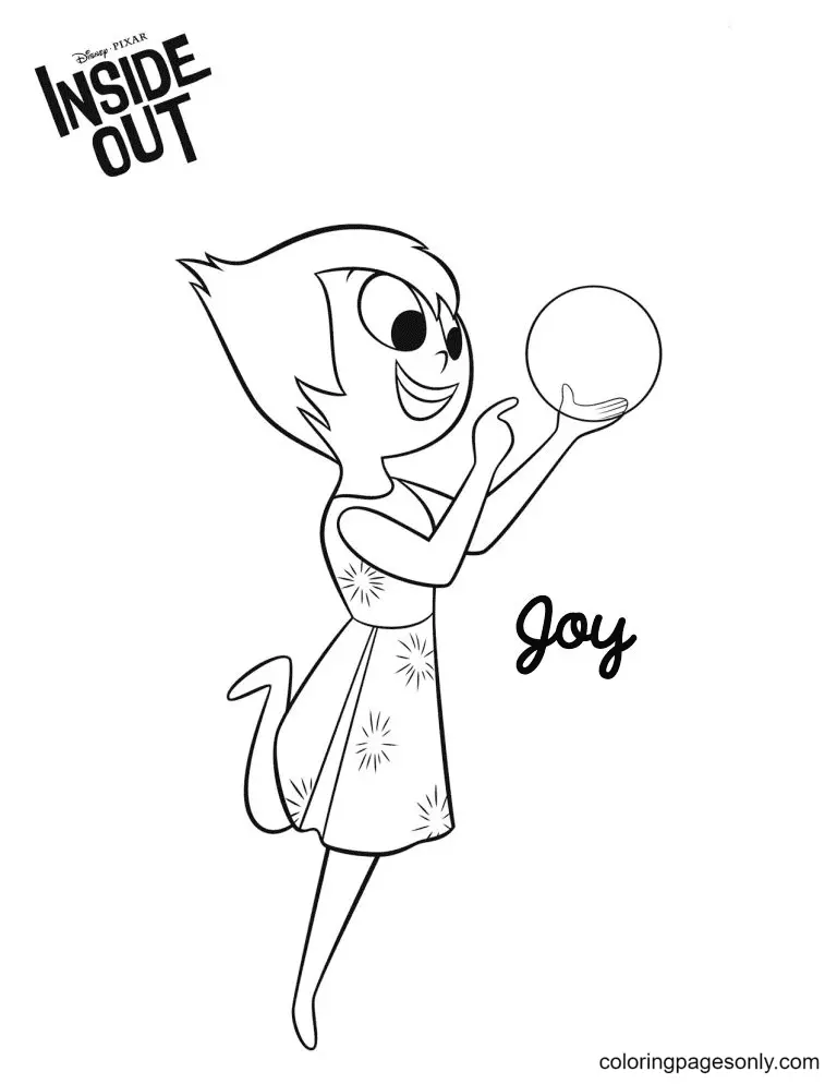 Inside Out Coloring Pages 48