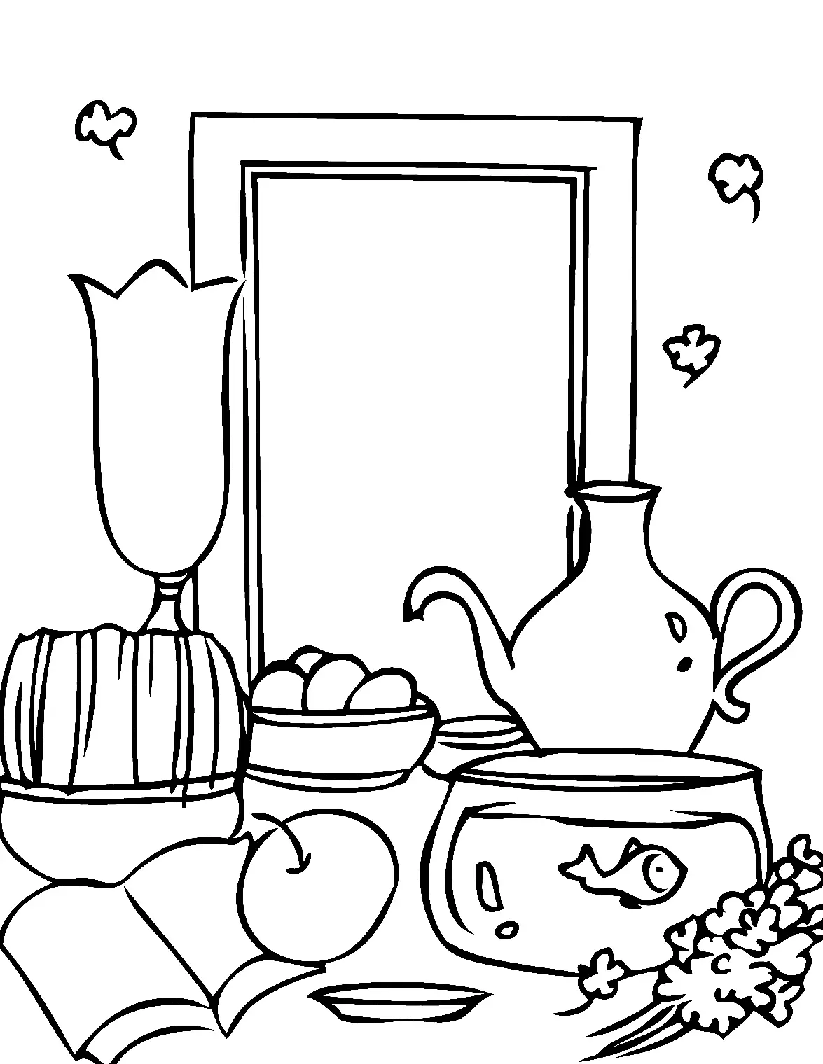 Desenhos de Dia Internacional de Nowruz Para Colorir 8