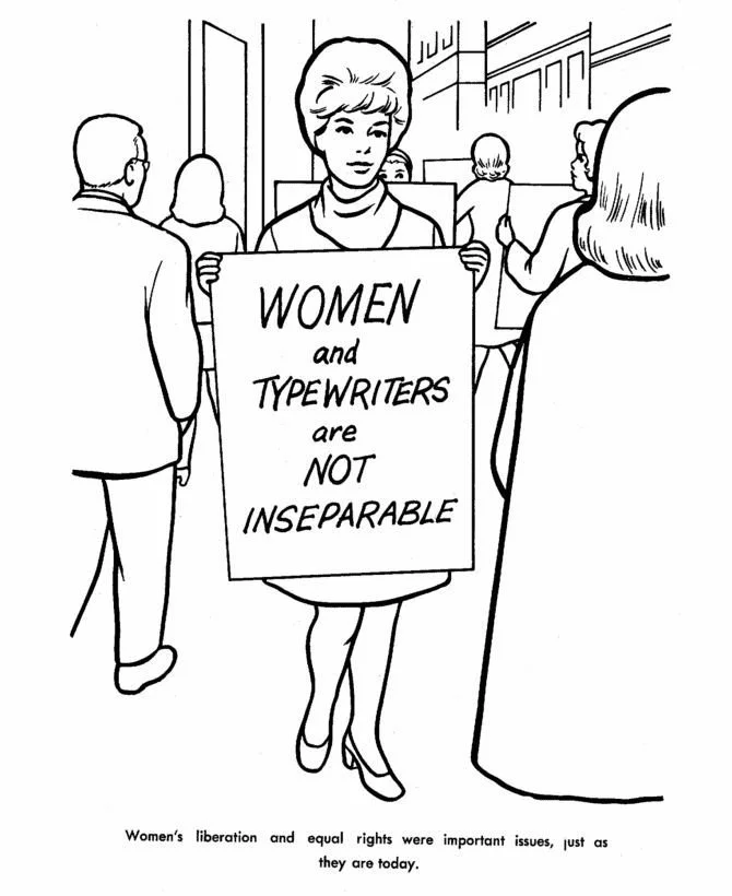 Ausmalbilder zum Internationalen Frauentag 29
