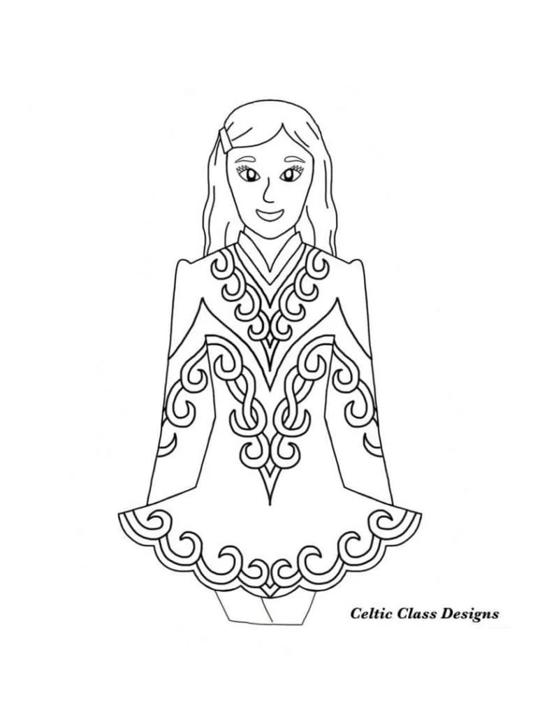 Irlanda Para Colorear 103