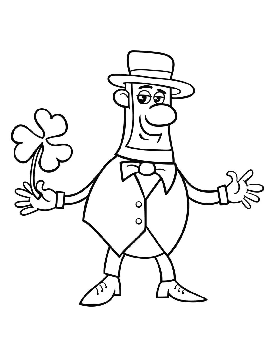 Desenhos de Irlanda Para Colorir 14