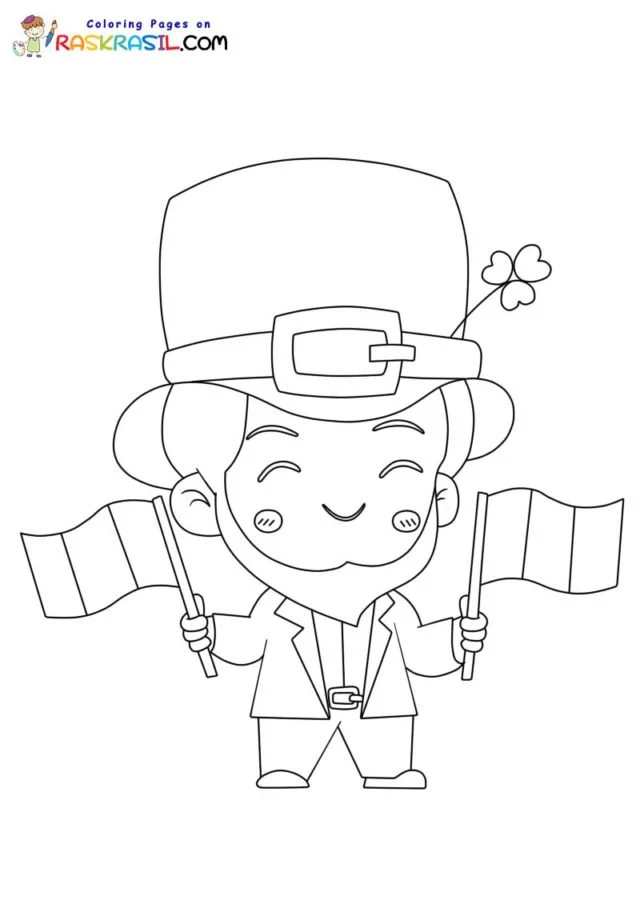 Desenhos de Irlanda Para Colorir 3