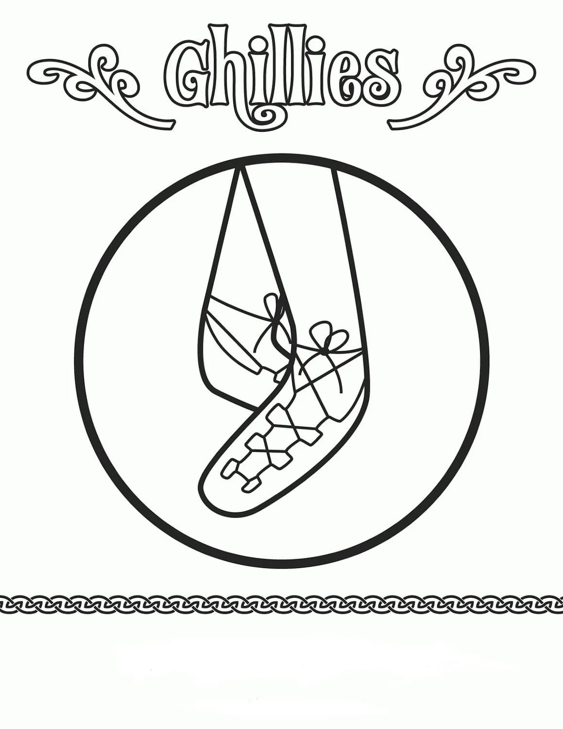 Desenhos de Irlanda Para Colorir 32
