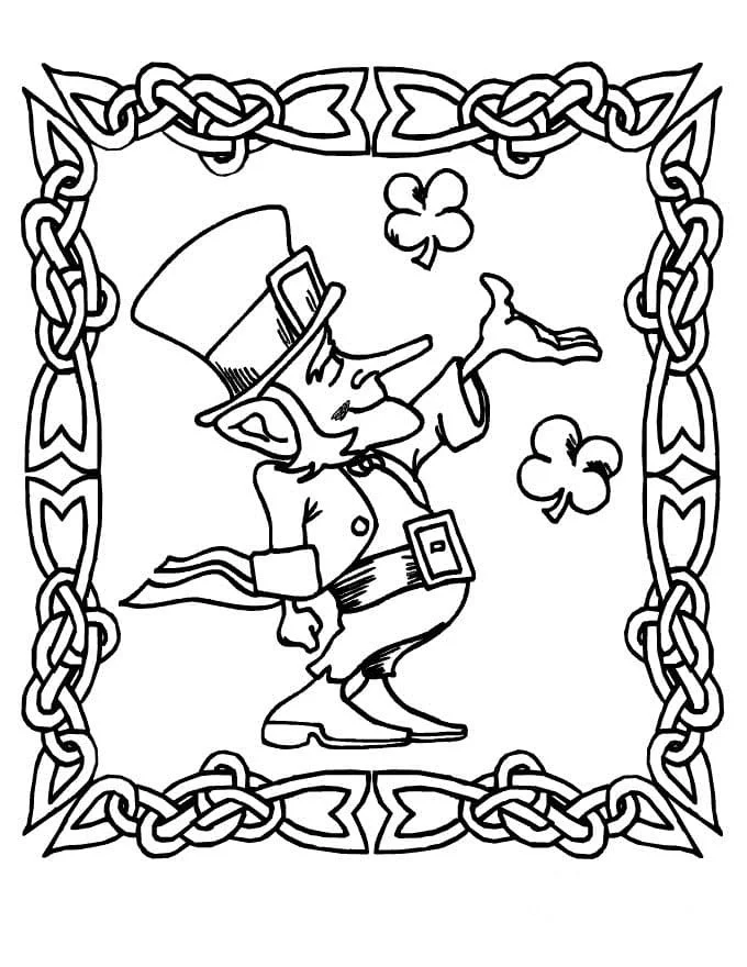 Irland Ausmalbilder 45