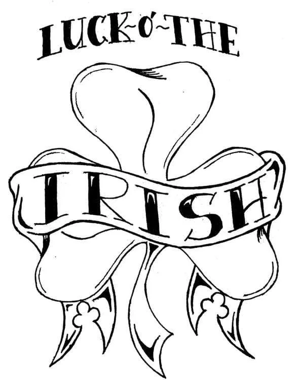 Desenhos de Irlanda Para Colorir 65