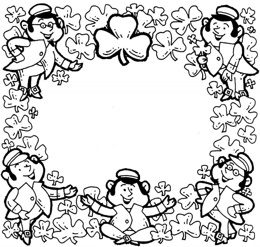 Irlanda Para Colorear 92