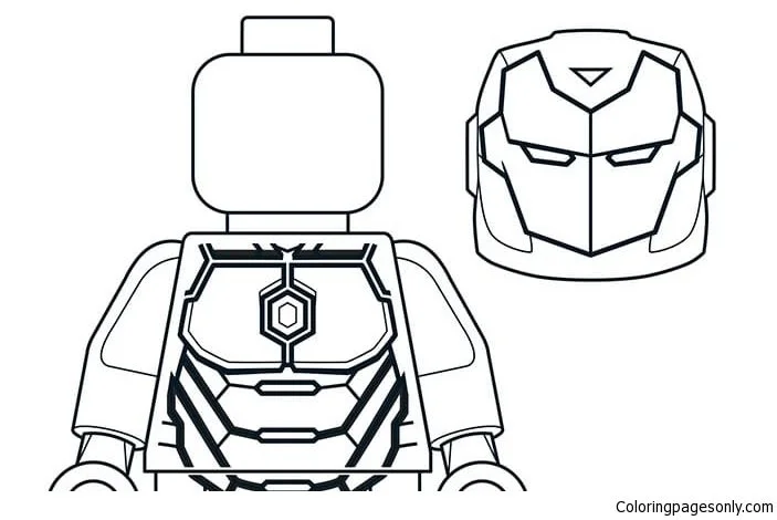 Desenhos de Iron Man Para Colorir 23