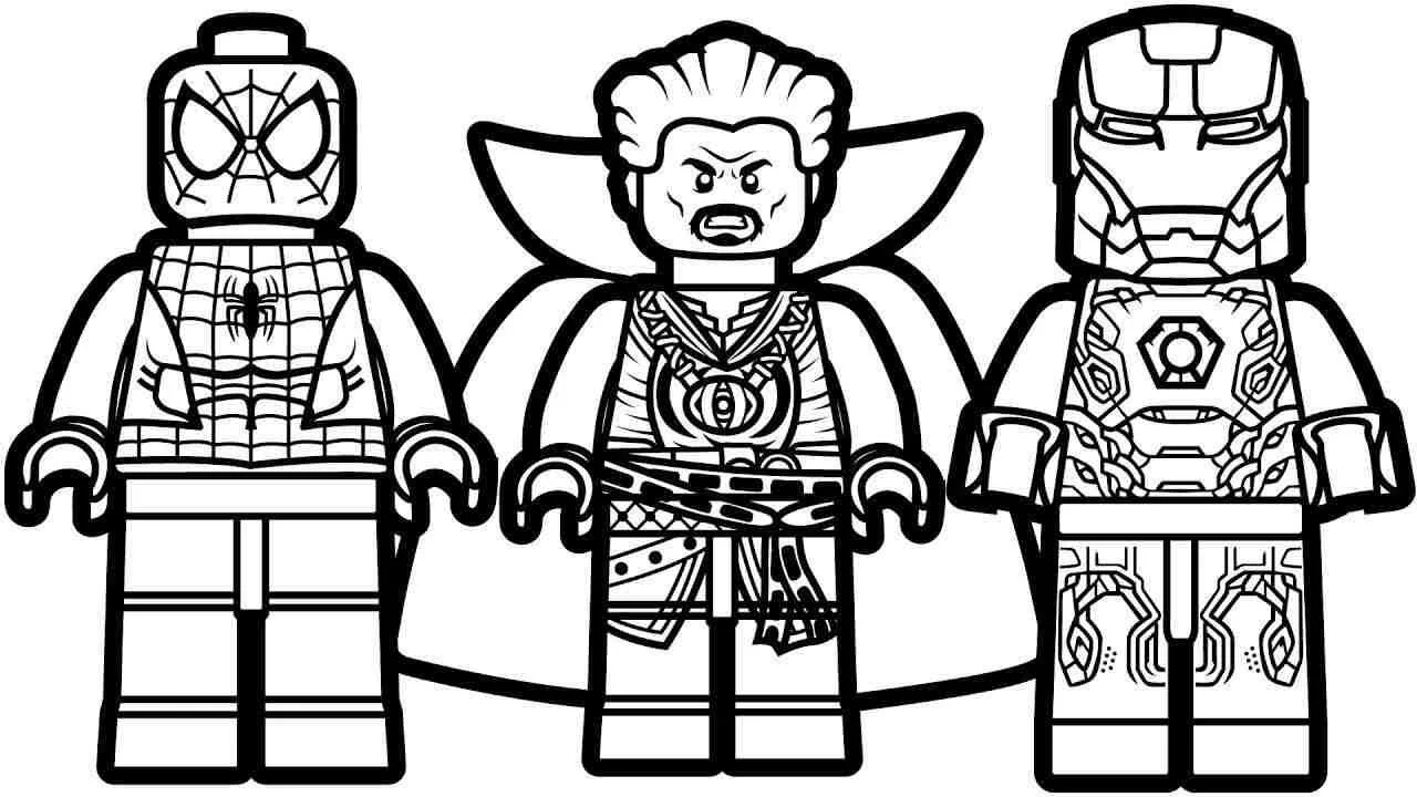 Desenhos de Iron Man Para Colorir 25