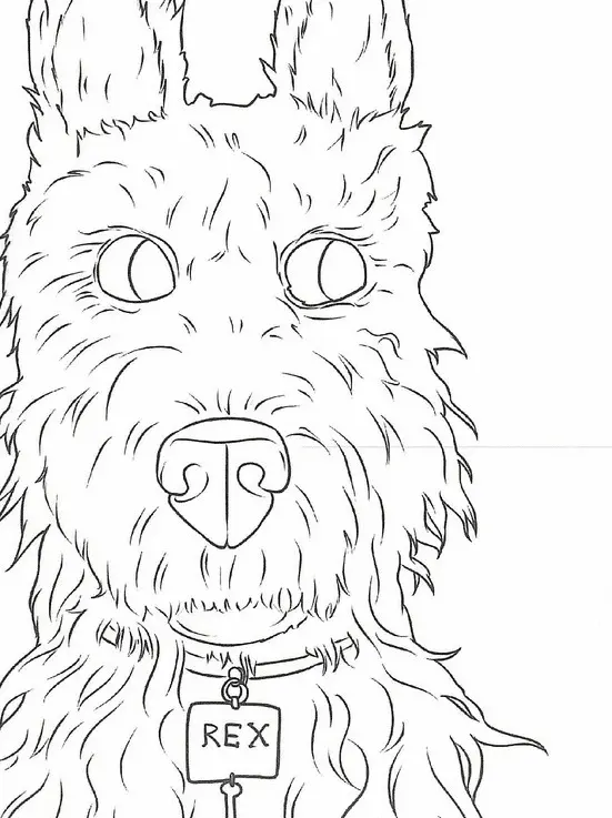 Isle of Dogs Coloring Pages 1