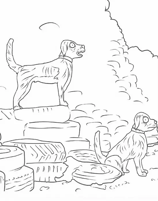 Isle of Dogs Coloring Pages 8