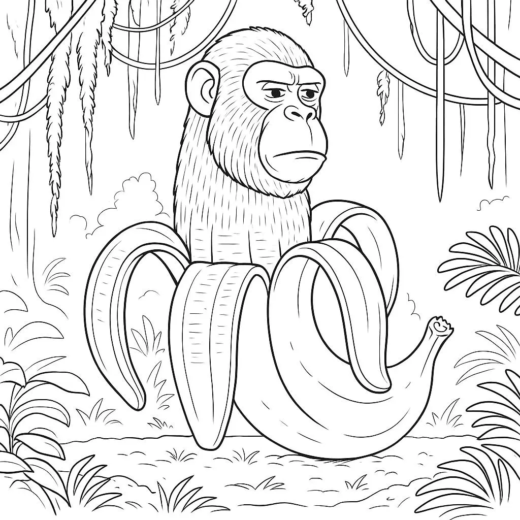 Italian Brainrot Coloring Pages 11