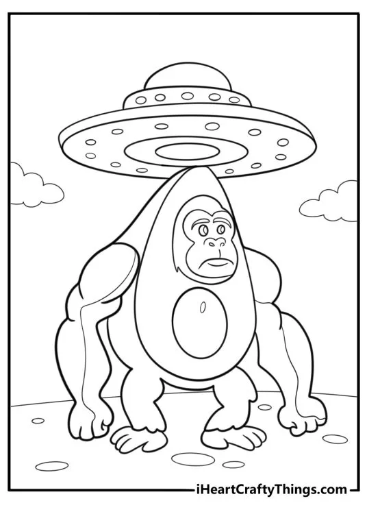 Italian Brainrot Coloring Pages 12