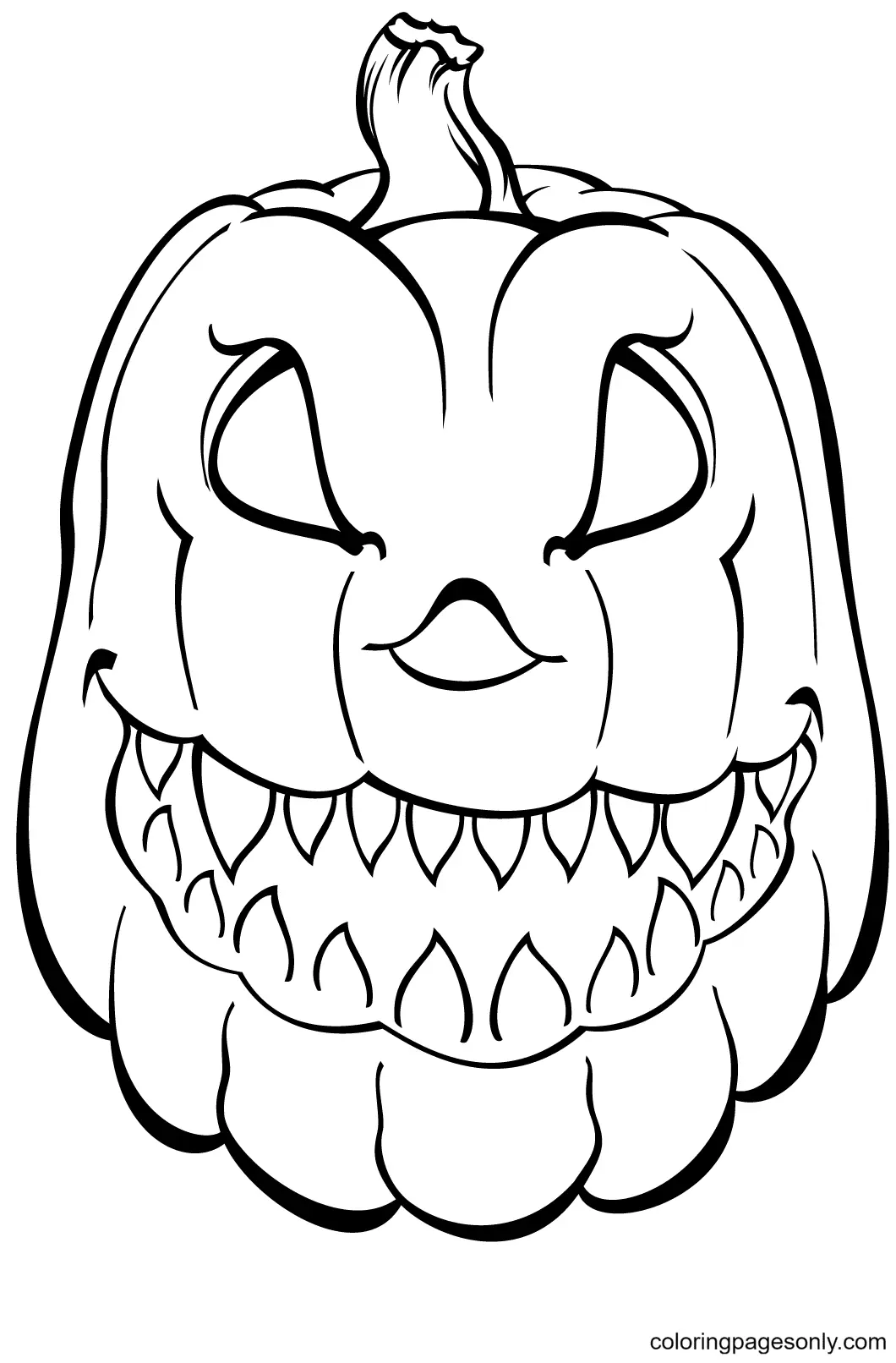 Jack O Lantern Ausmalbilder 13