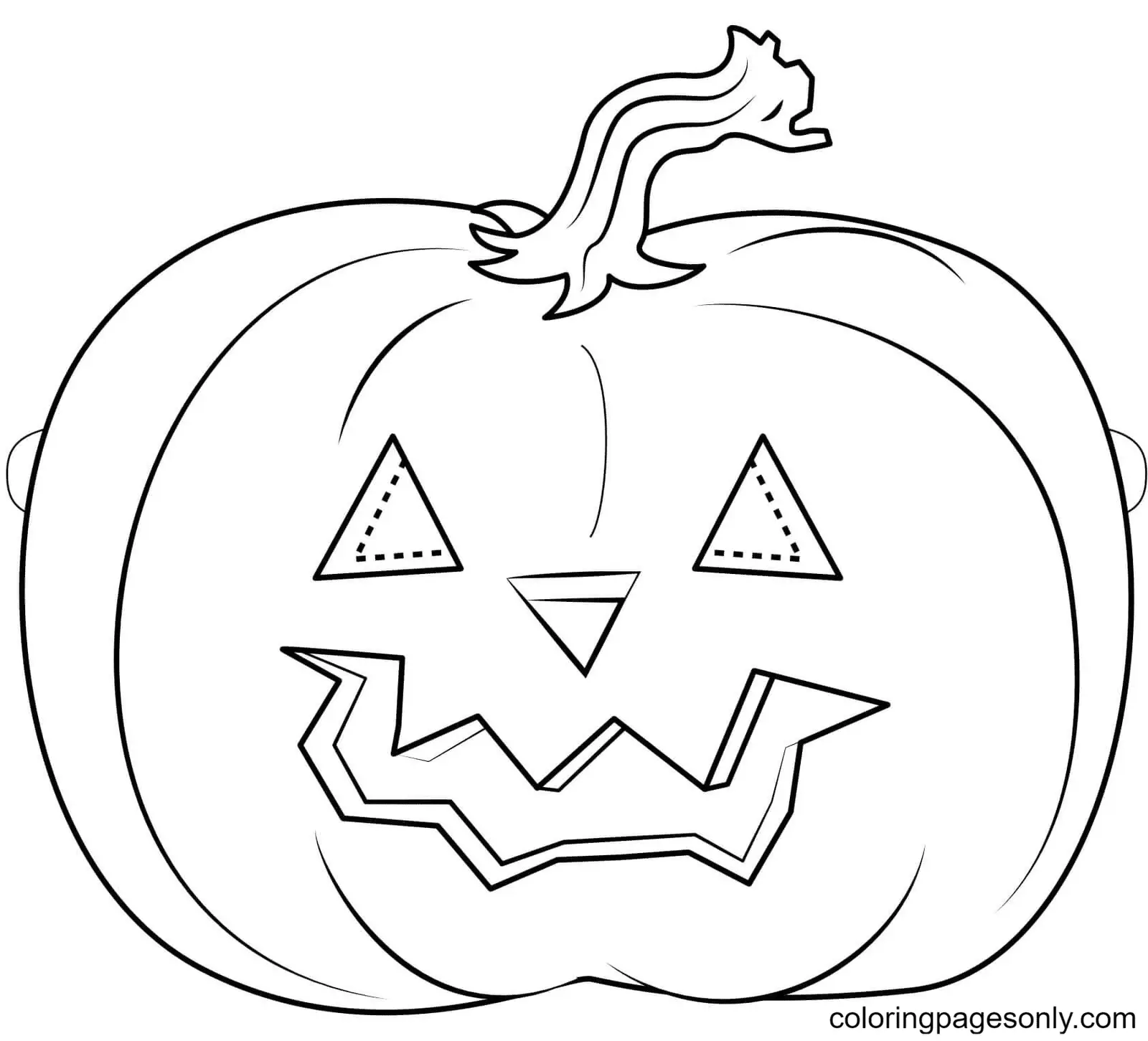 Jack O Lantern Ausmalbilder 22