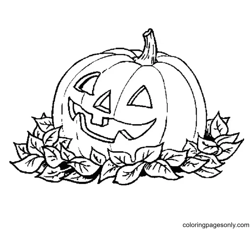 Jack O Lantern Ausmalbilder 37