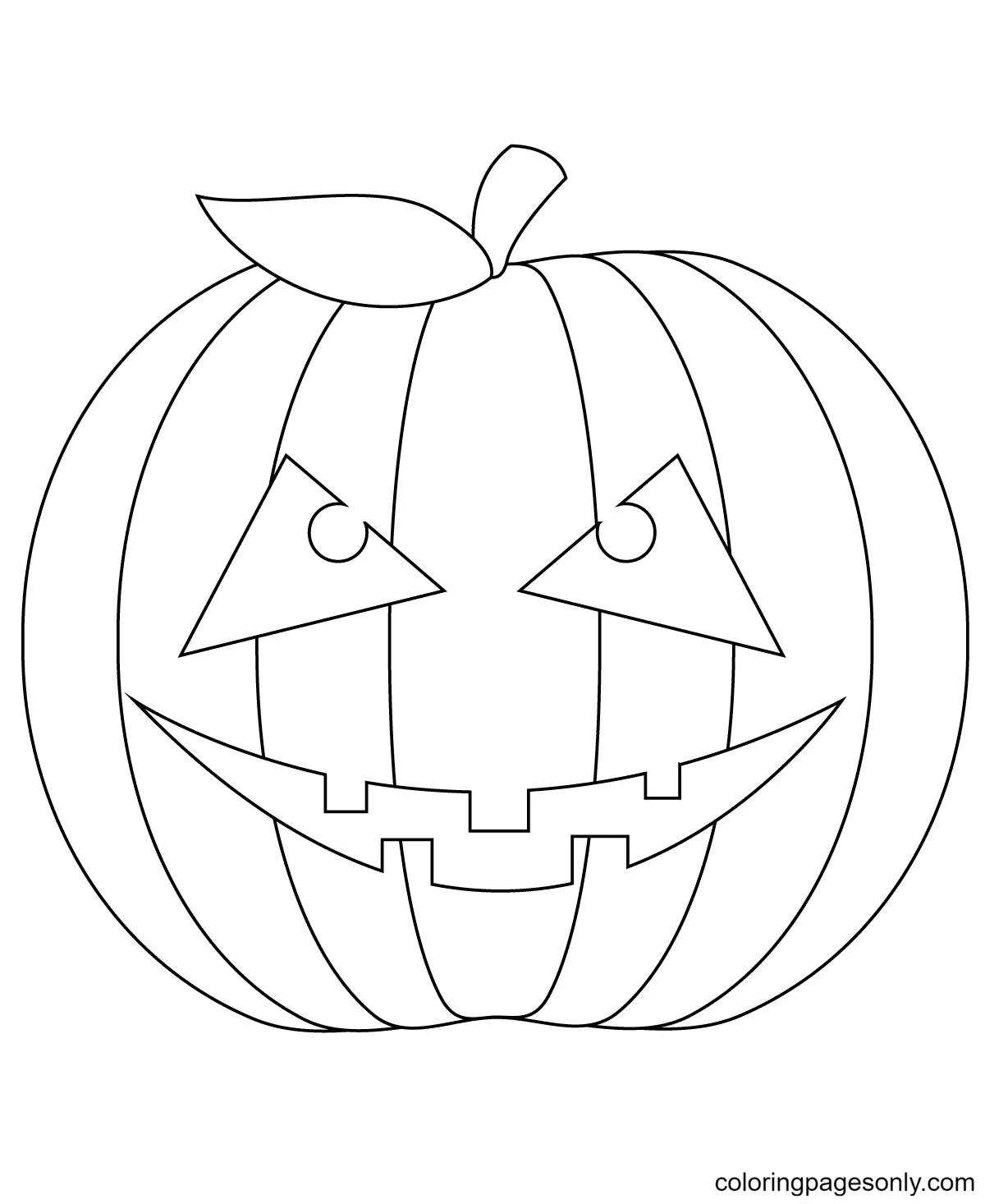 Jack O Lantern Ausmalbilder 43