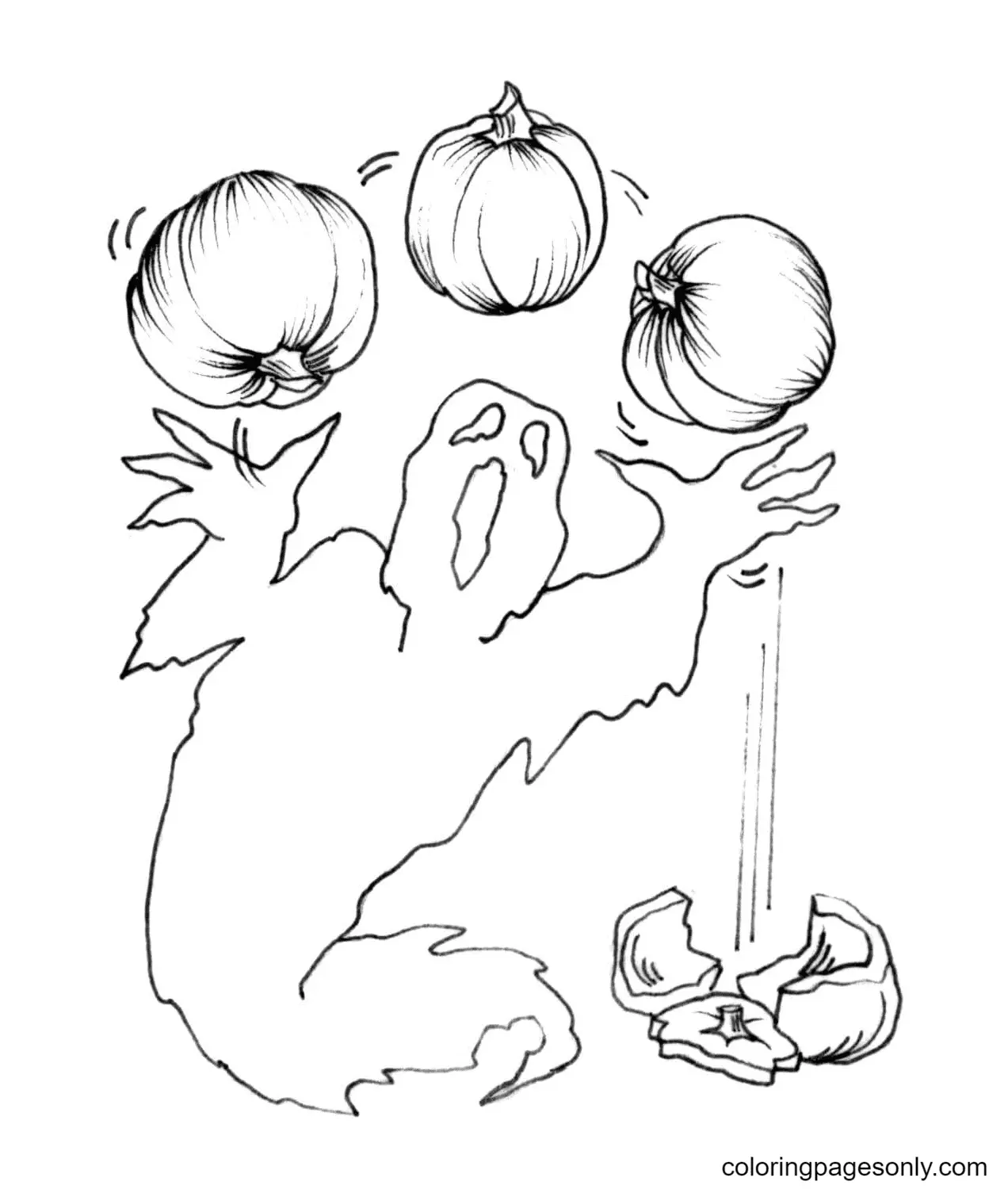 Jack O Lantern Ausmalbilder 49