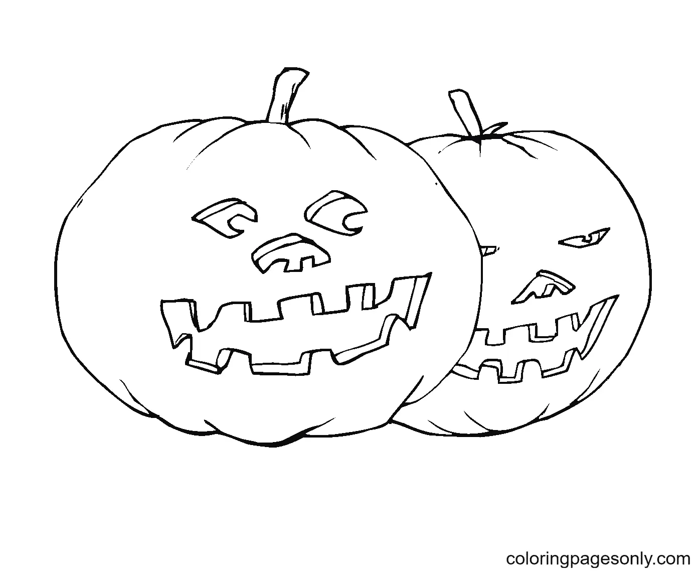 Jack O Lantern Ausmalbilder 57