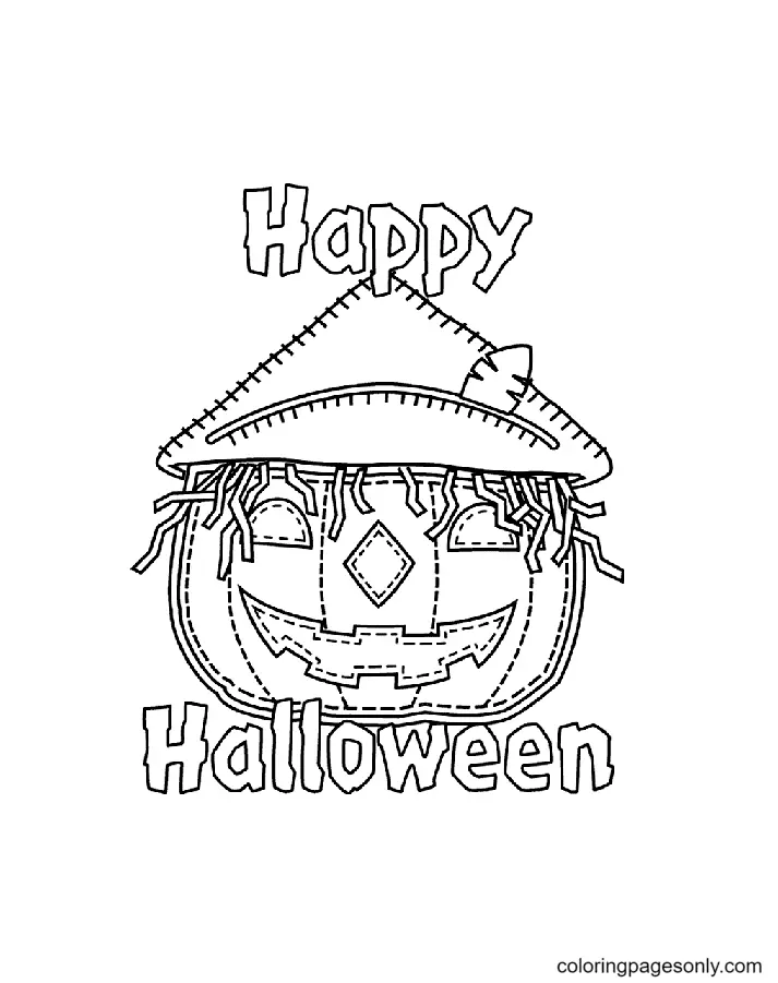 Jack O Lantern Ausmalbilder 64