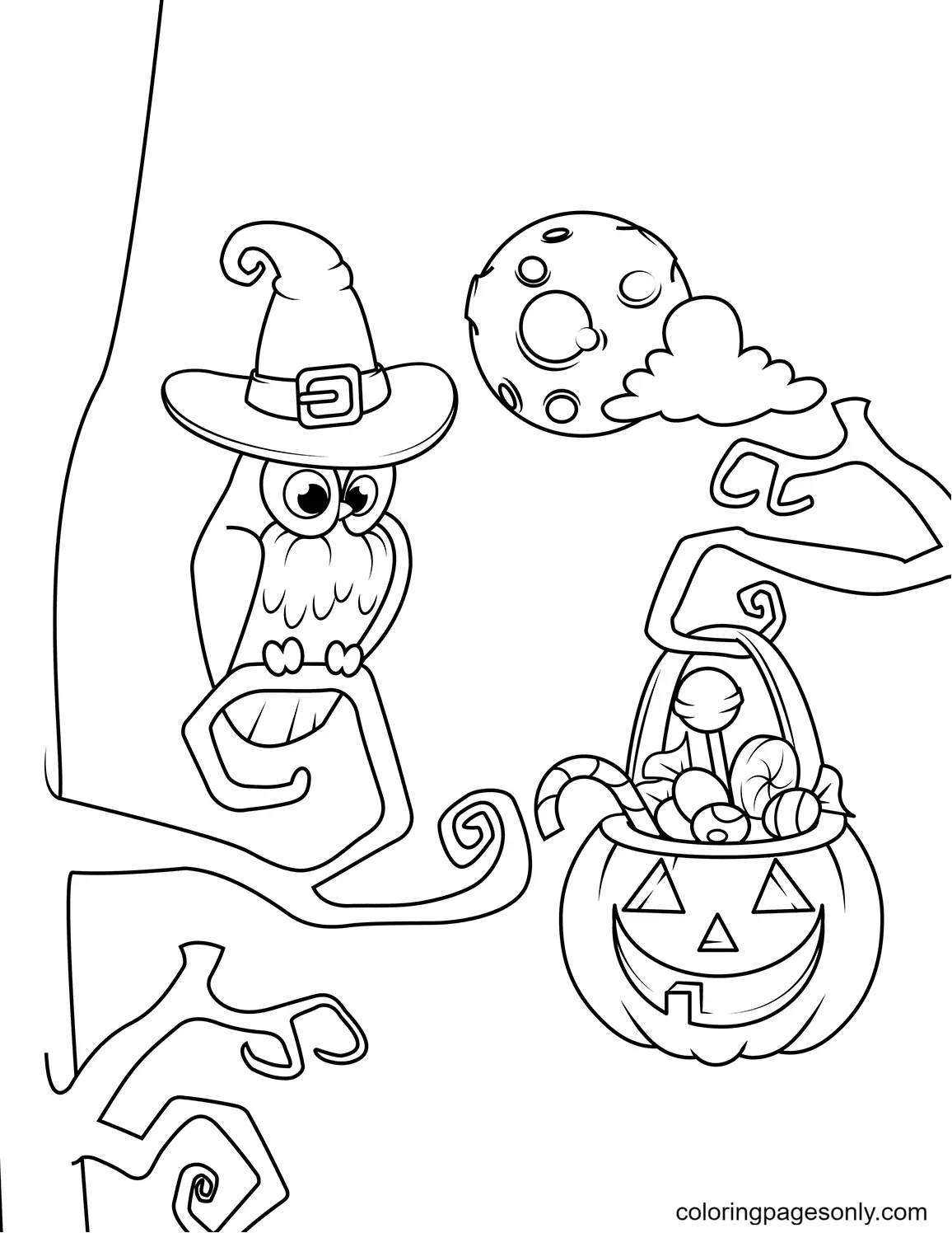 Jack O Lantern Ausmalbilder 66