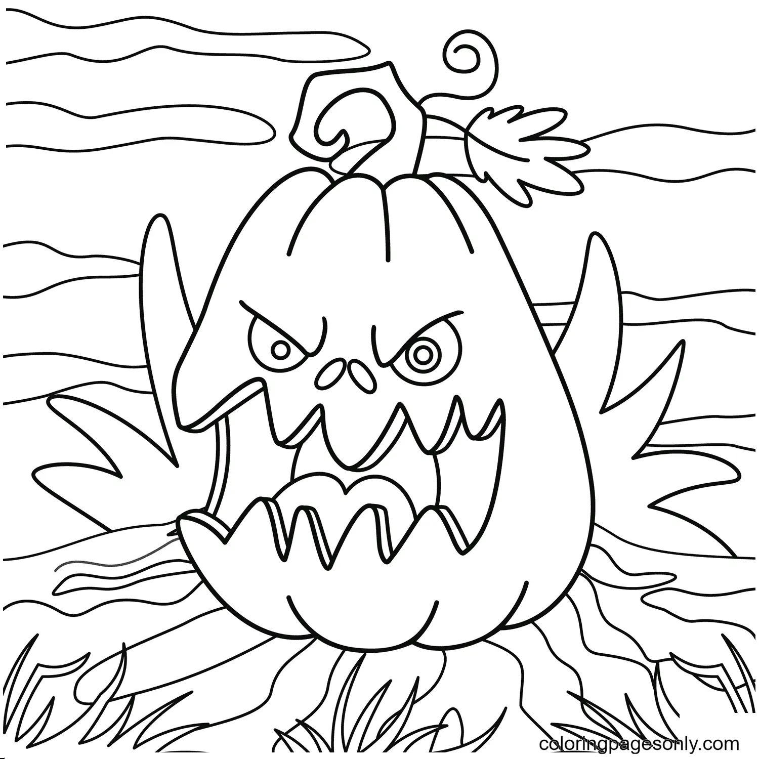 Jack O Lantern Ausmalbilder 73