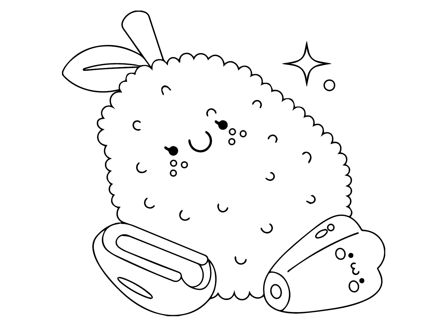 Jackfruit Para Colorear 17