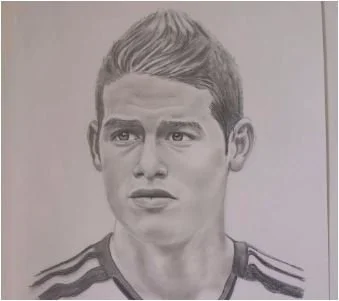 James Rodriguez Coloring Pages 8