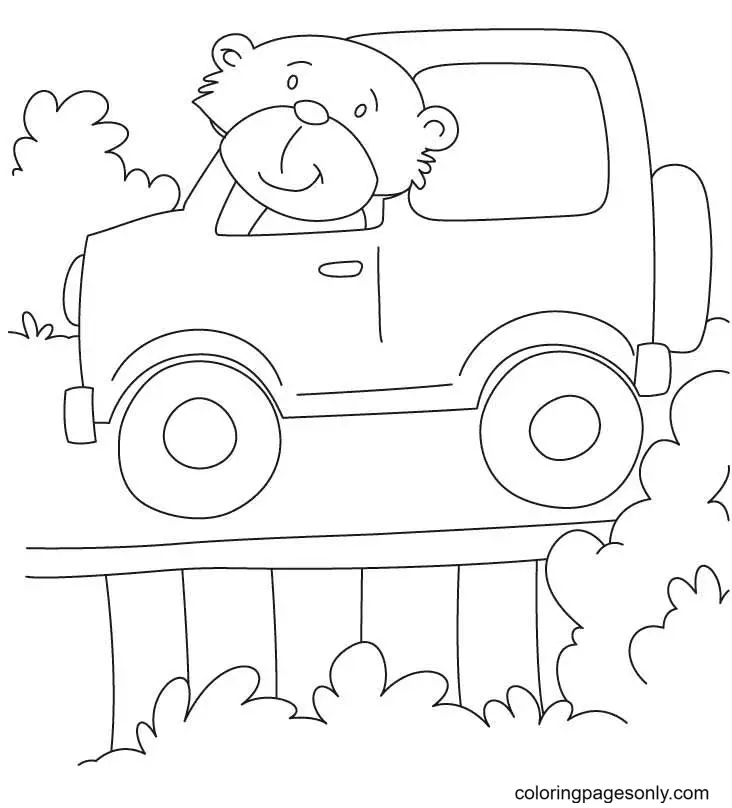 Jeep Coloring Pages 41