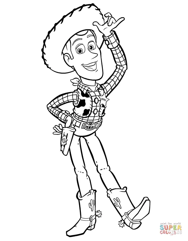 Jessie Toy Story Coloring Pages 12