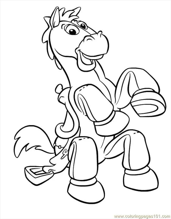 Jessie Toy Story Coloring Pages 33