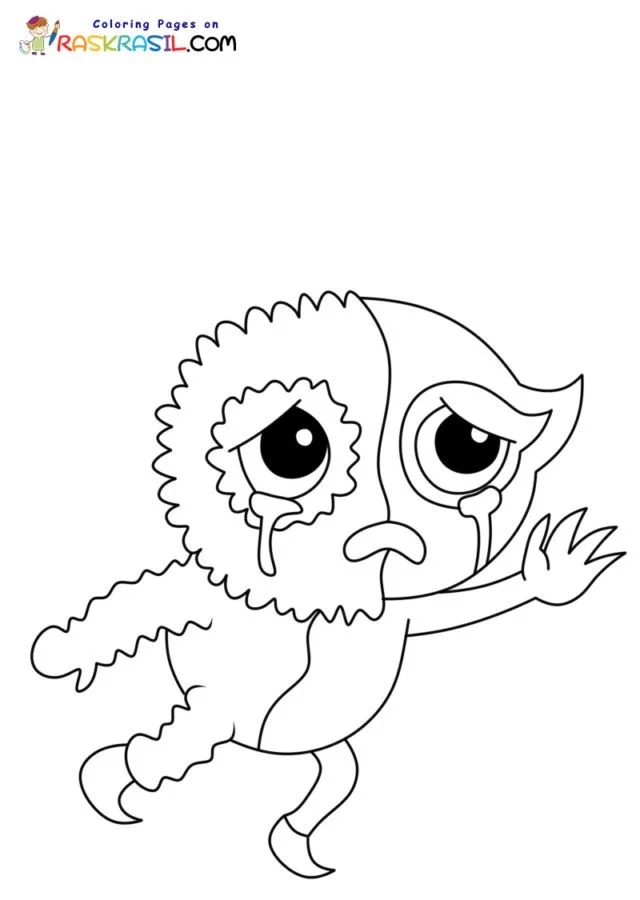 Desenhos de Jester Banban Para Colorir 2