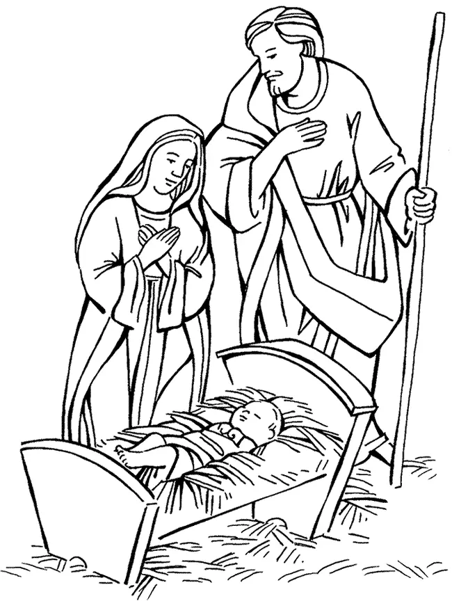 Desenhos de Jesus Para Colorir 12