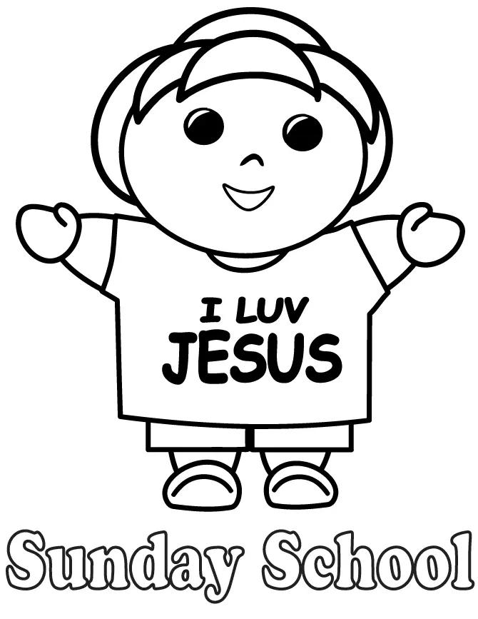 Desenhos de Jesus Para Colorir 16