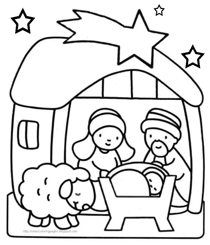 Desenhos de Jesus Para Colorir 23