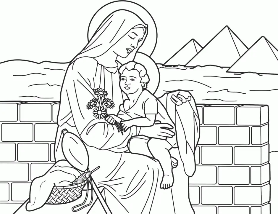 Desenhos de Jesus Para Colorir 26