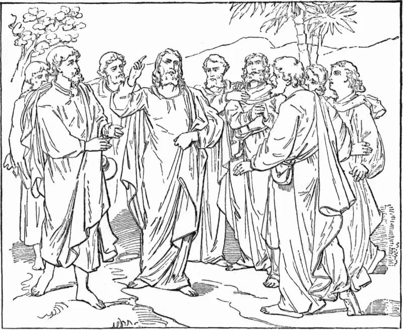 Desenhos de Jesus Para Colorir 27
