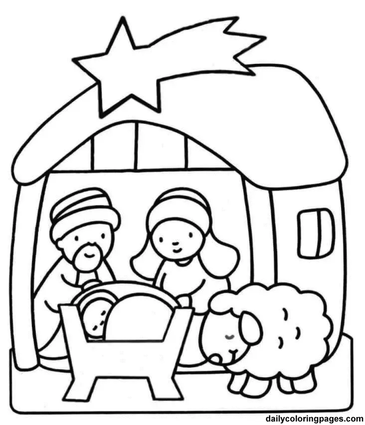 Desenhos de Jesus Para Colorir 29